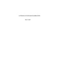July 2025 Louisiana Bar Exam by Louisiana Supreme Court Committee on Bar Admissions