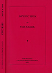 Speeches by Paul R. Baier