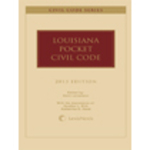 Louisiana Pocket Civil Code by Alain A. Levasseur